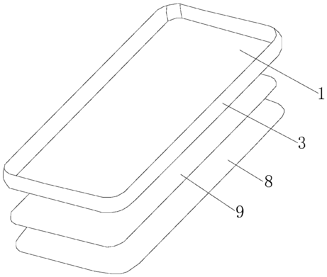 Mobile phone protection mechanism with multiple functions