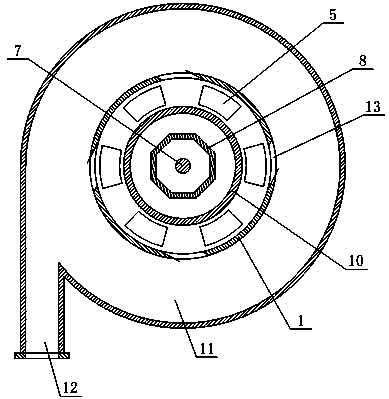 Permanent magnet magnetic separation column