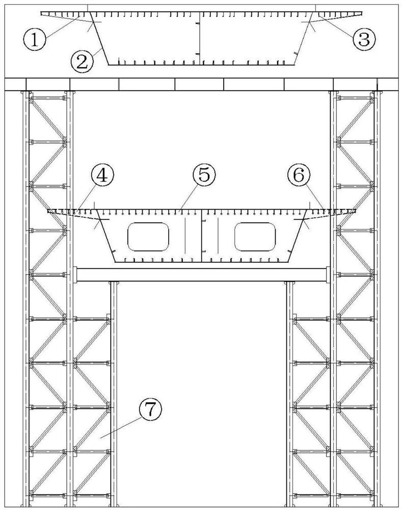 A double-deck steel box girder bridge installation method