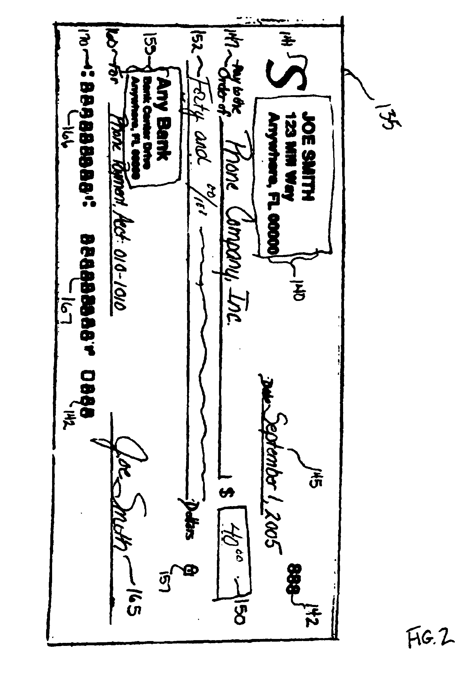 Secure financial report and method of processing and displaying the same