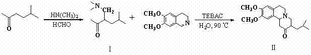 A Simple Synthesis Method of 9,10-Dimethoxy-1,3,4,6,7,11b-Hexahydro-3-isobutyl-2h-Benzo[a]quinazin-2-one
