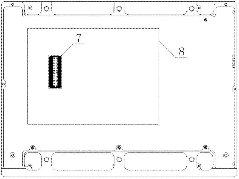 Screening device for screening non-uniformity of backlight source and testing method of screening device