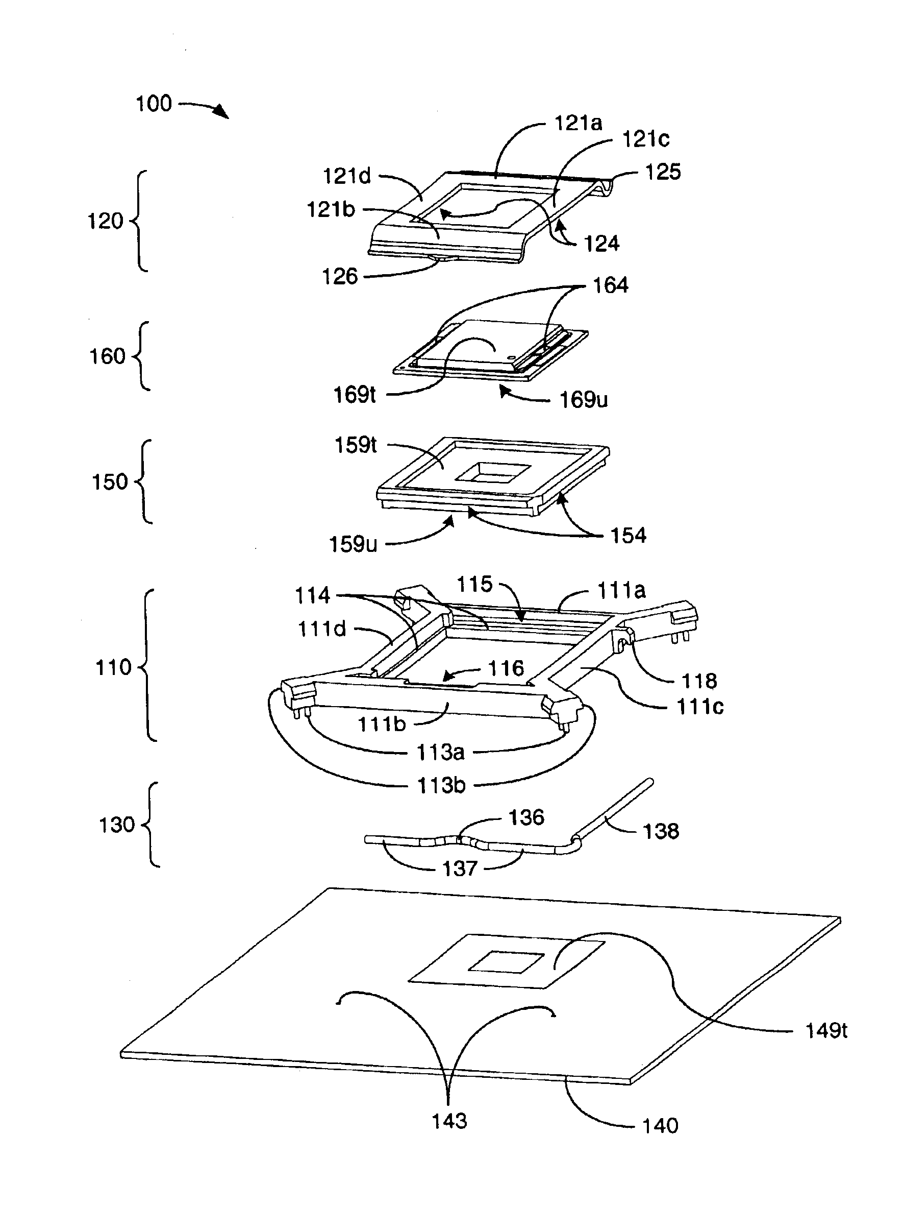 Land grid array socket loading device