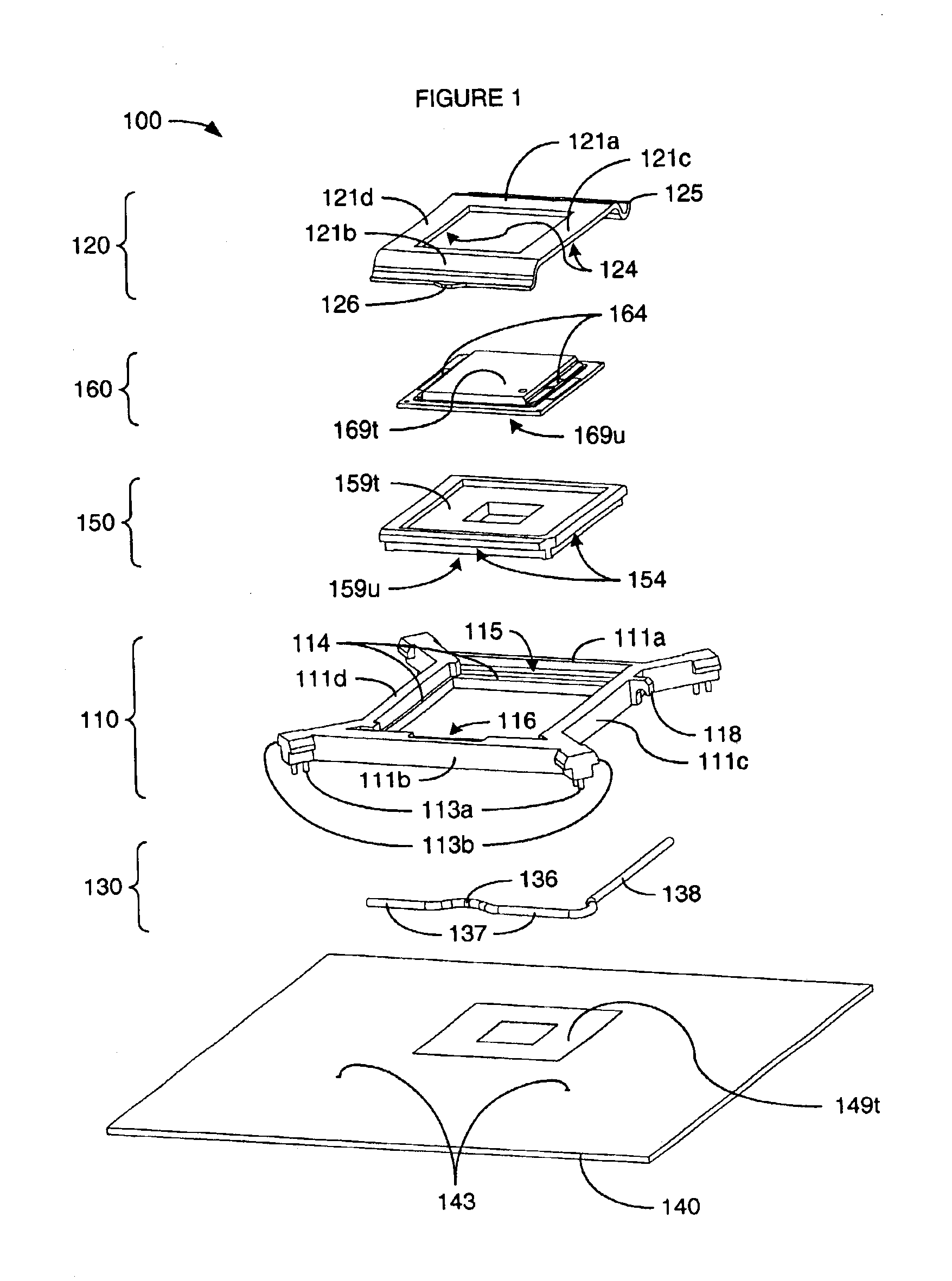 Land grid array socket loading device