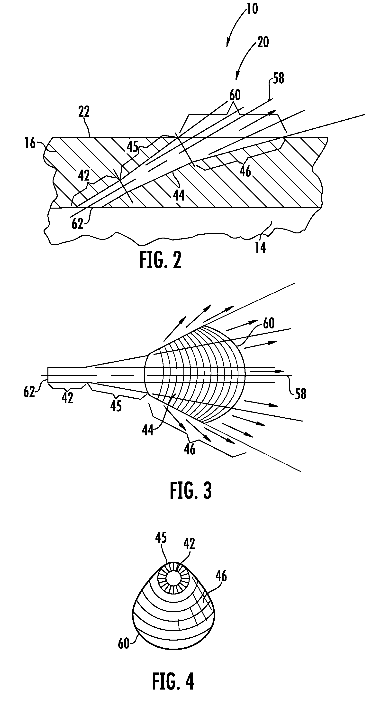 Turbine Airfoil Cooling System with Diffusion Film Cooling Hole