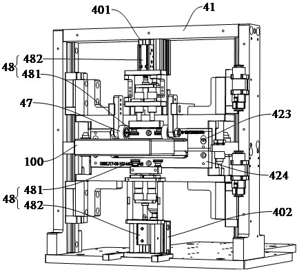 Shelling device and cell shelling machine