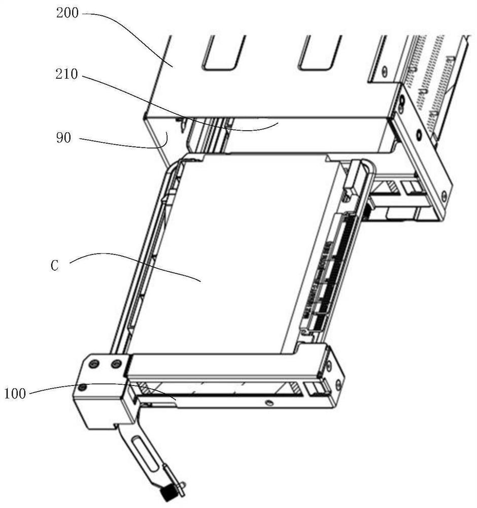 Card plugging device and electronic equipment