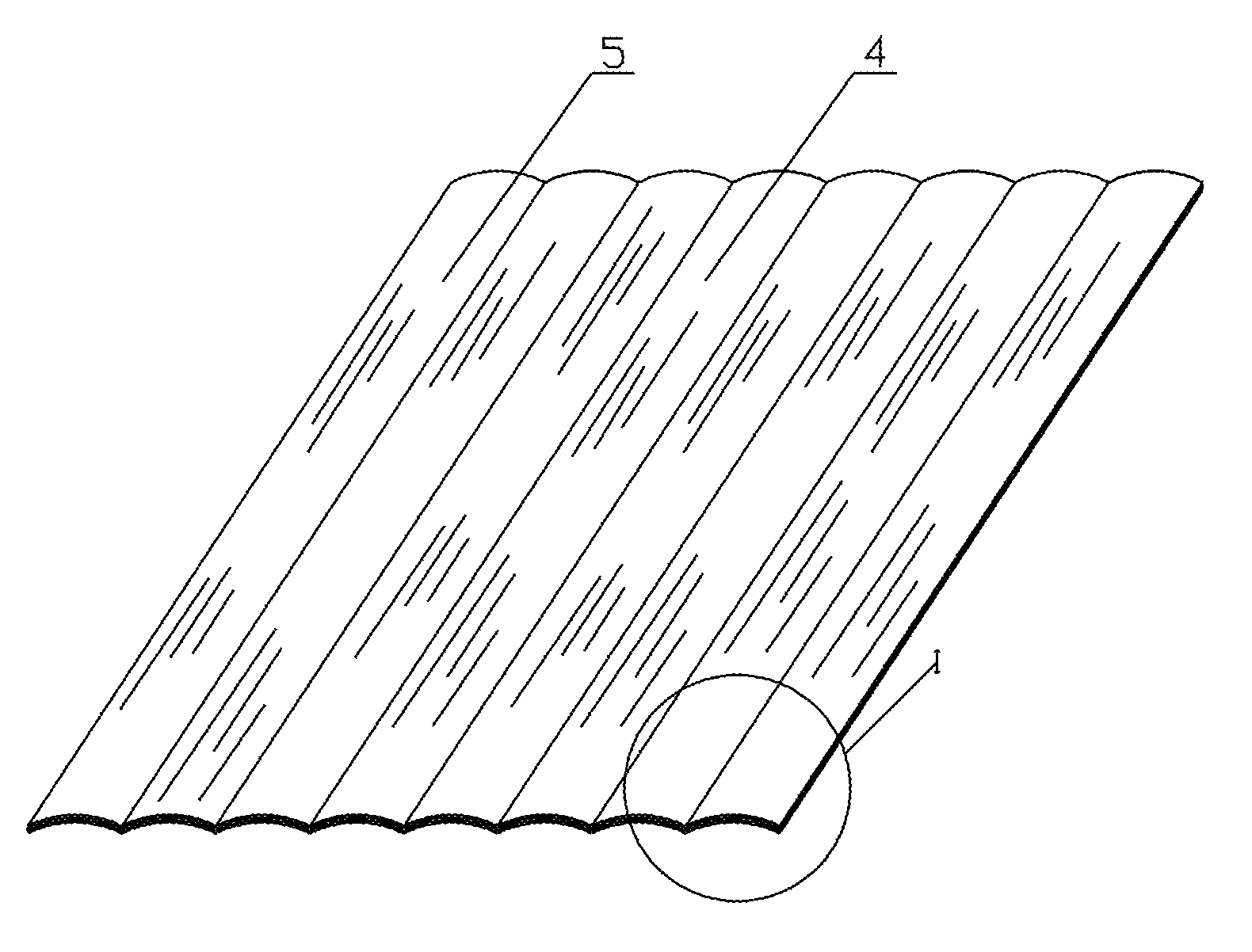 Method of making bamboo-surfaced layered Venetian blind slats having a curved cross-section