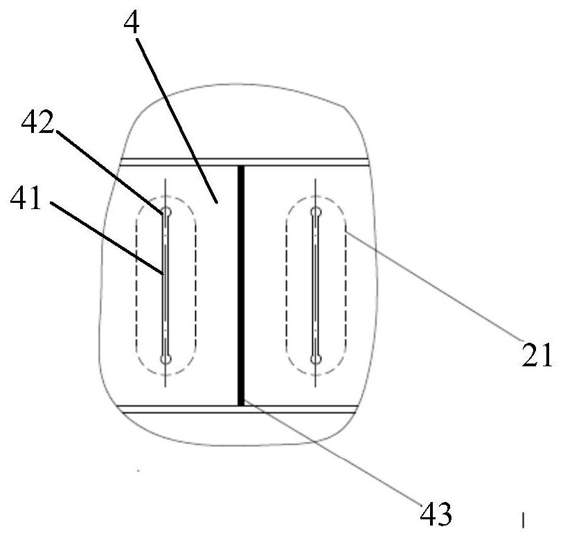 Flow guide hole protection device