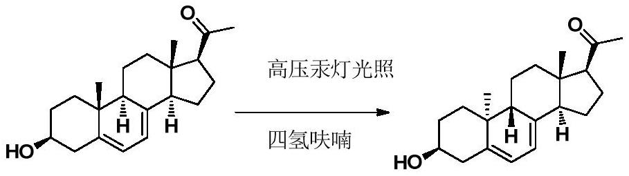 Dydrogesterone synthesis methodand compound