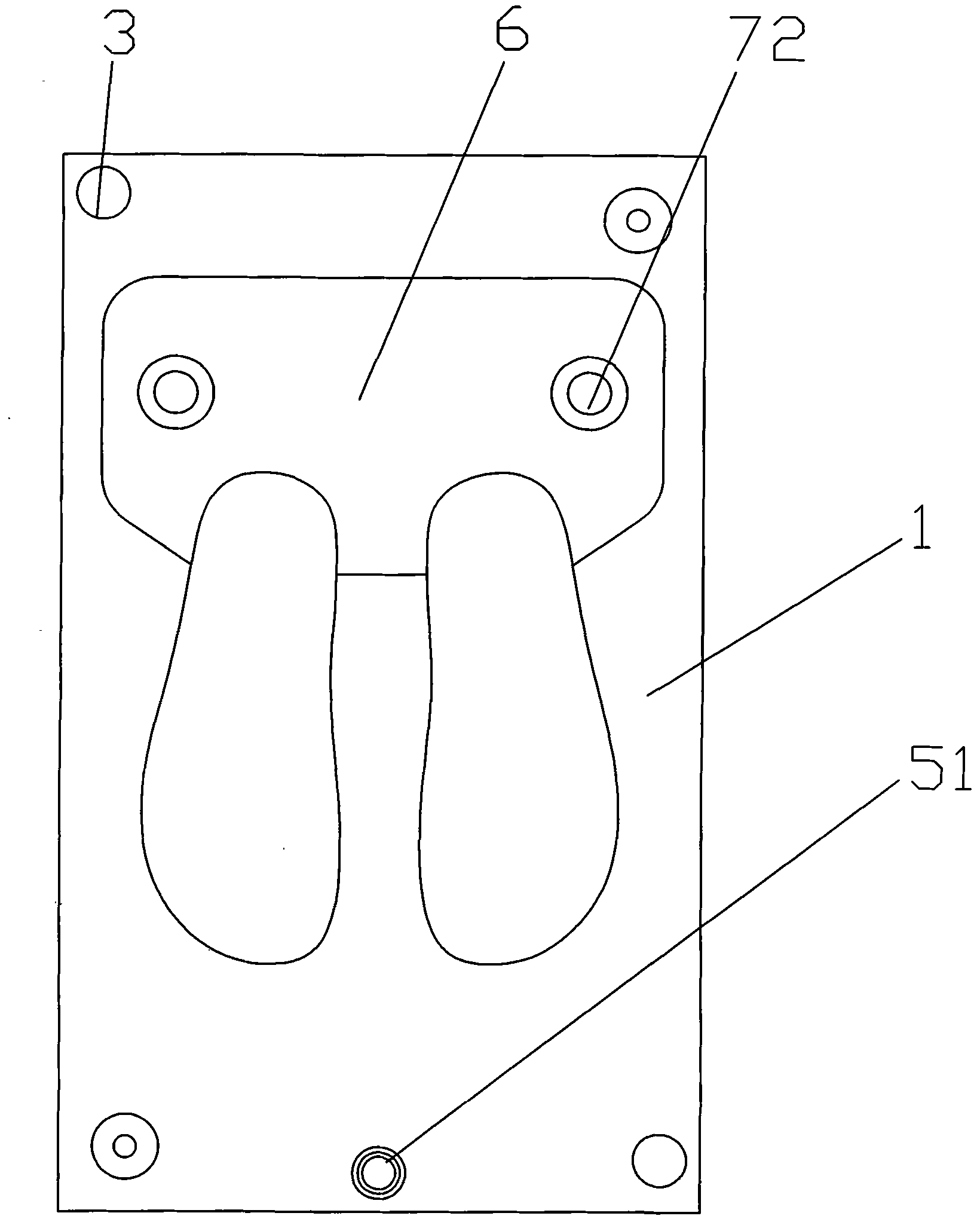 Novel shoe making mold