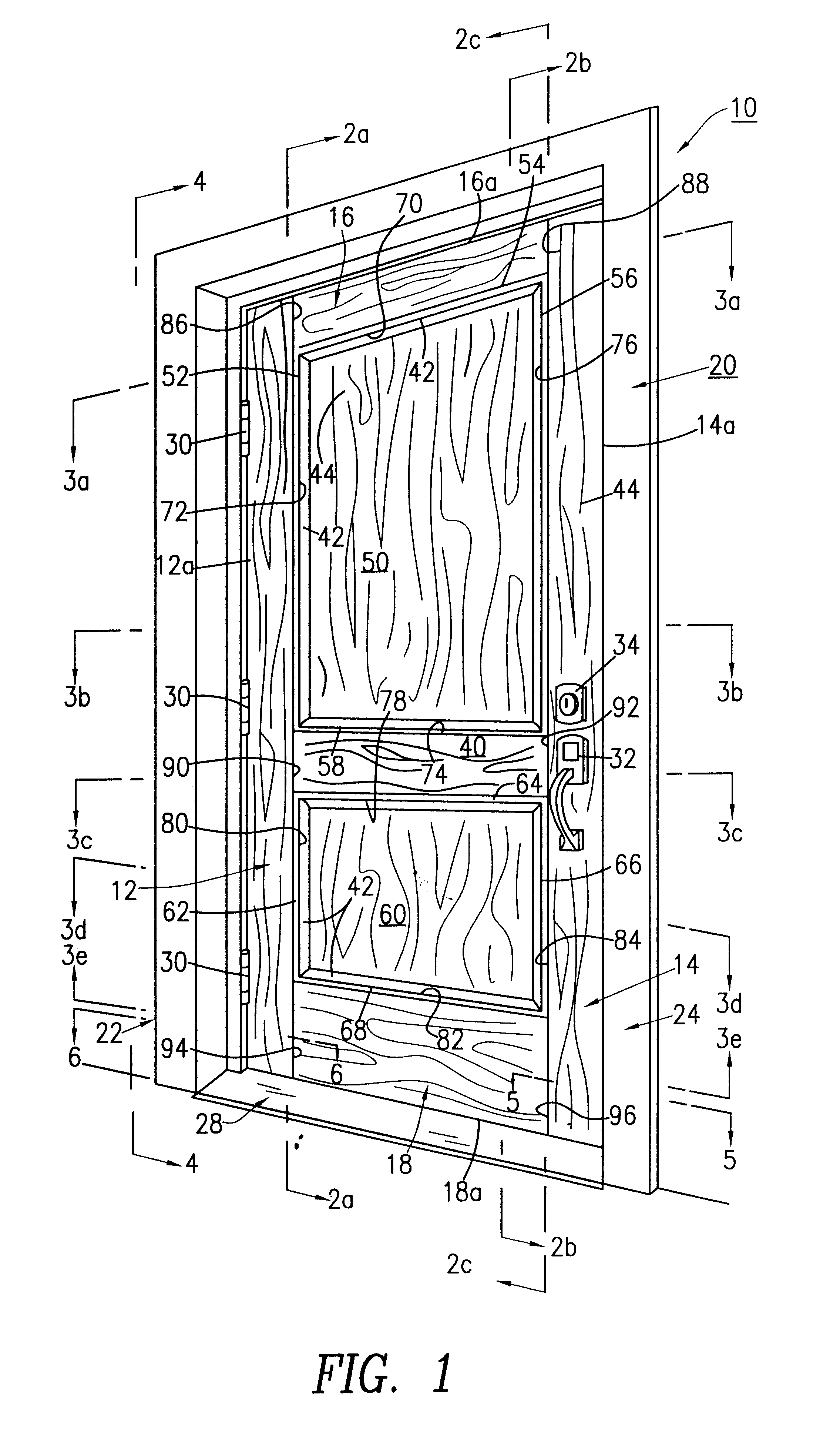 Fire retardant wooden door with intumescent materials