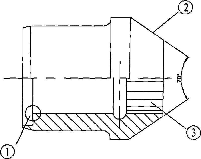 Rotation-preventing cutting sleeve