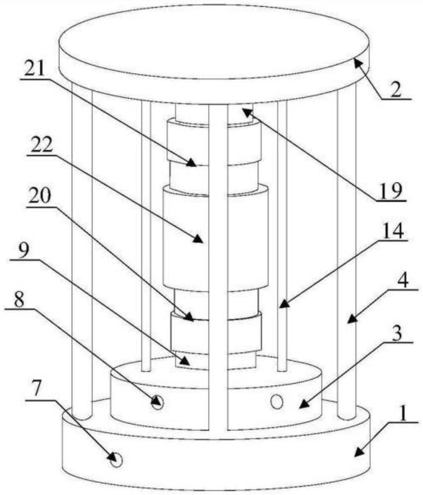 A side grinding device for a cylindrical rock test piece and its application method