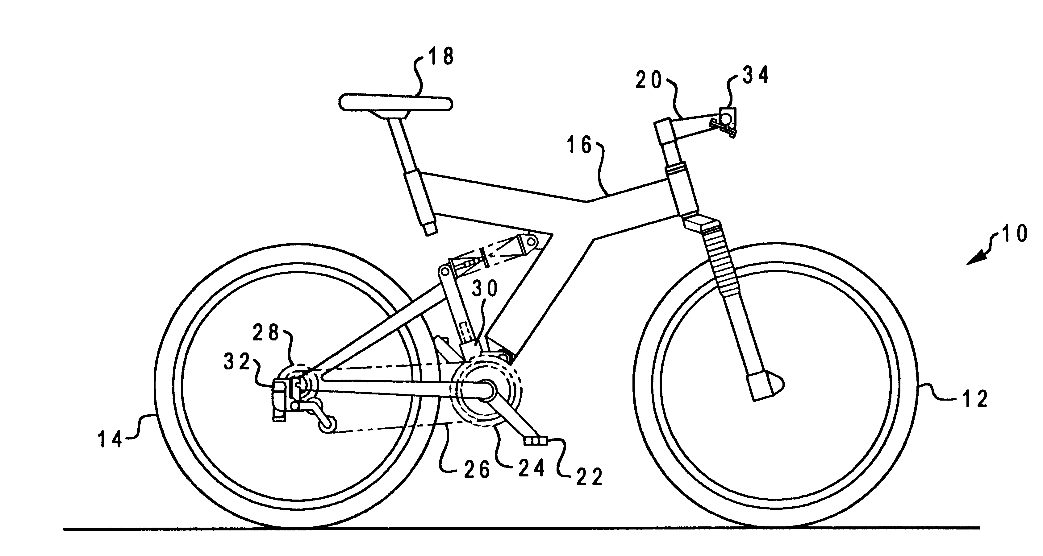 Hydraulically-operated bicycle shifting system with power shifting