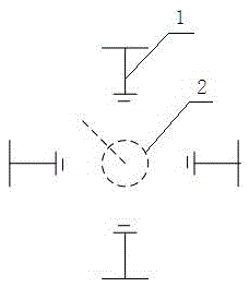 Small caliber artillery dynamic tracking accuracy detection device