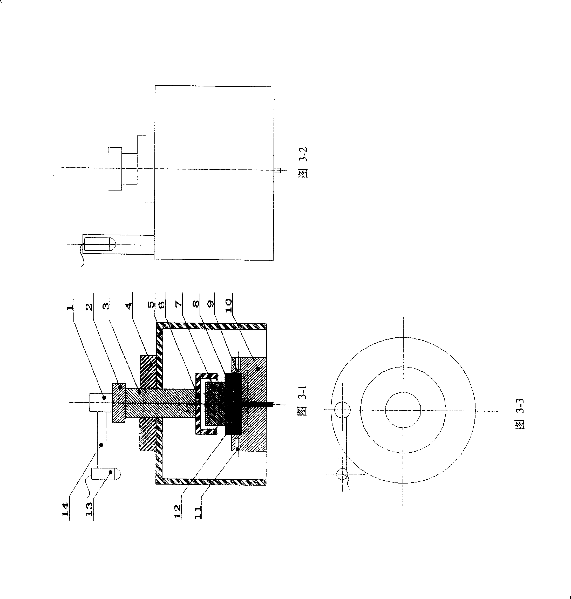 Non-loss inspecting device and method for precisive pipe internal-threaded core