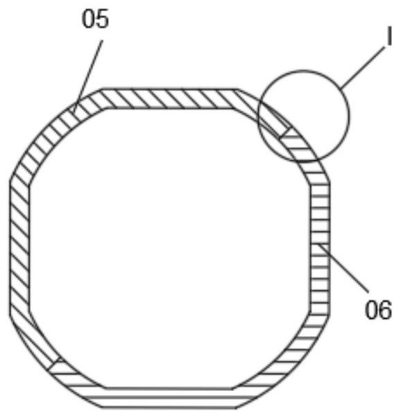 Carbon fiber composite material forming device and method