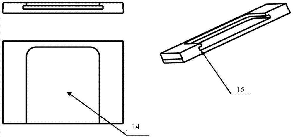 A helicopter tail rotor support bearing fatigue test device