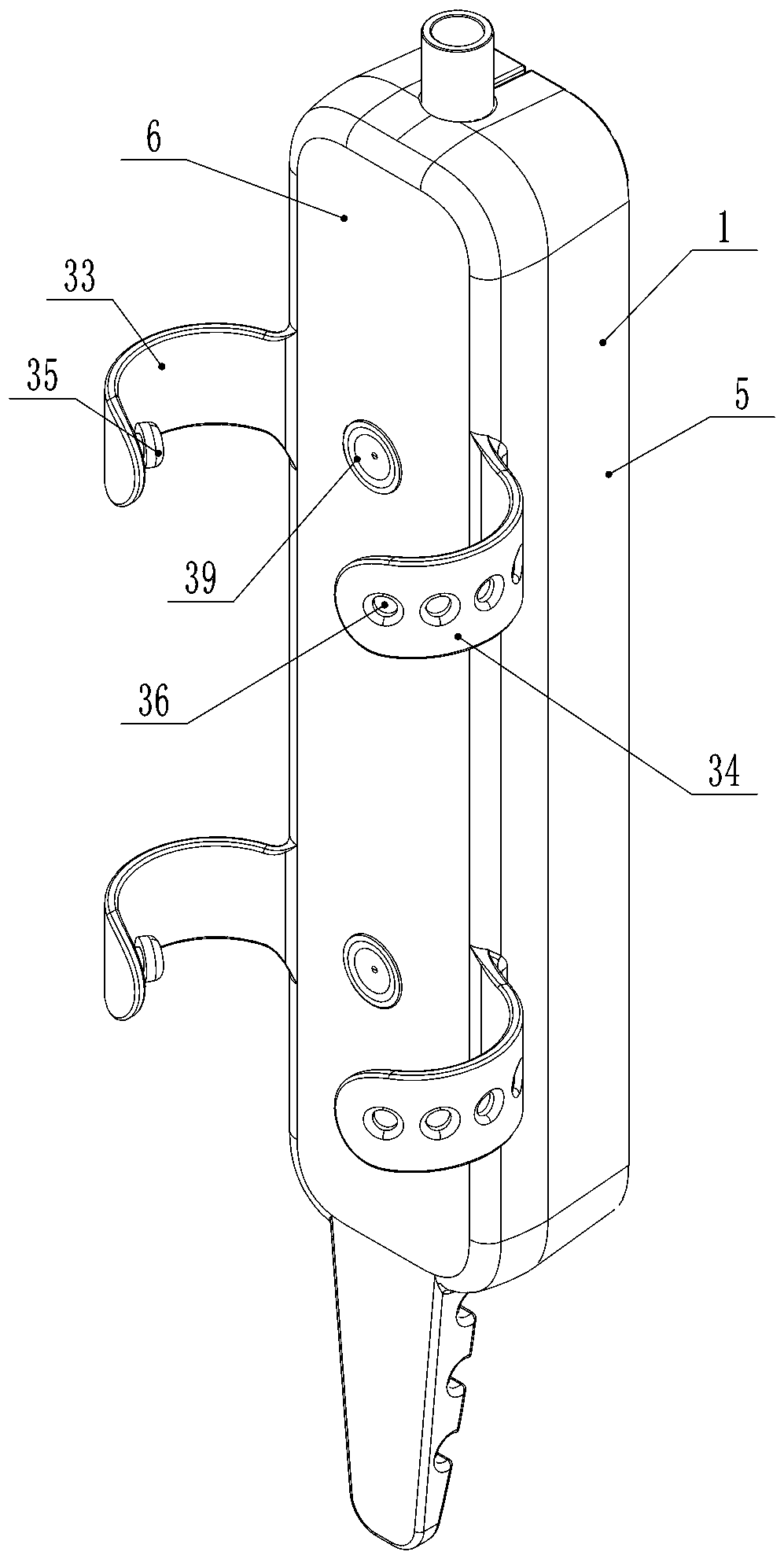 Integrated big-distance connected mobile socket