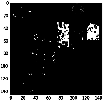 Hyperspectral data classification method based on space-spectrum combination information