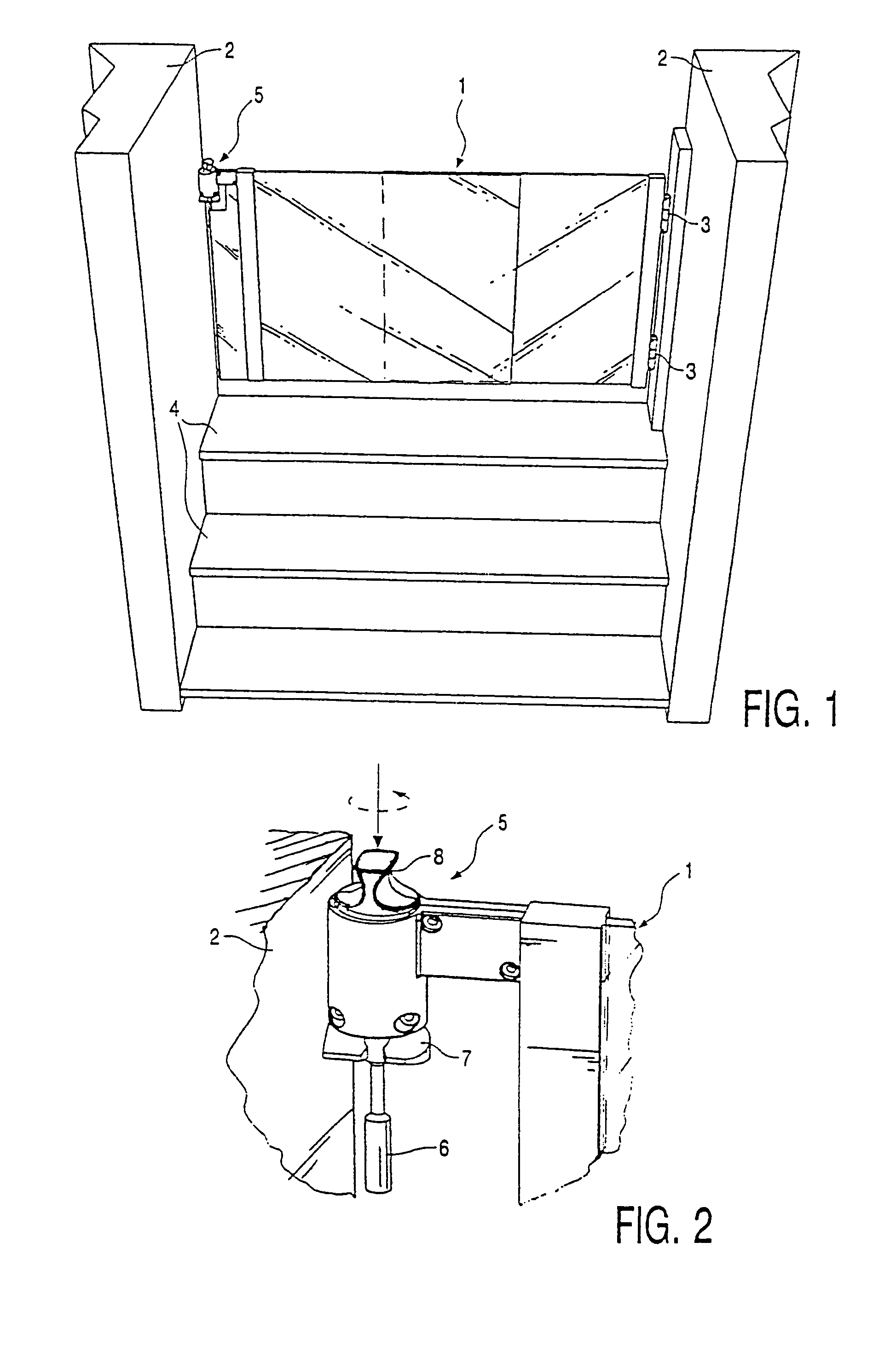 Locking mechanism for a gate