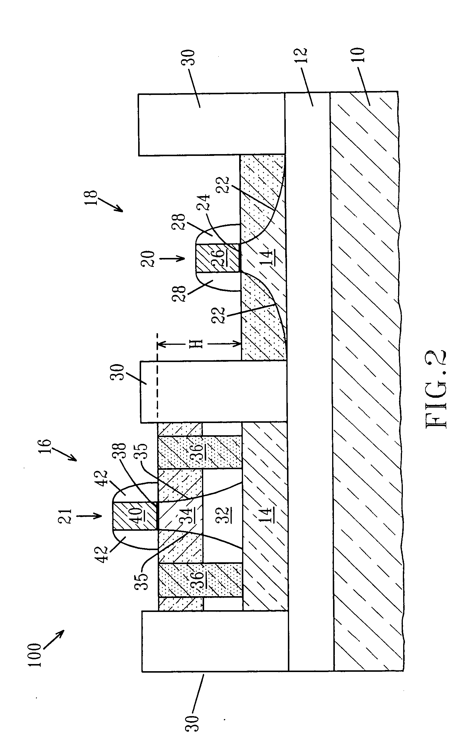 Double silicon-on-insulator (SOI) metal oxide semiconductor field effect transistor (MOSFET) structures