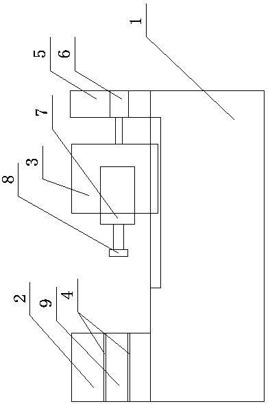 Quick metal rod surface polishing device