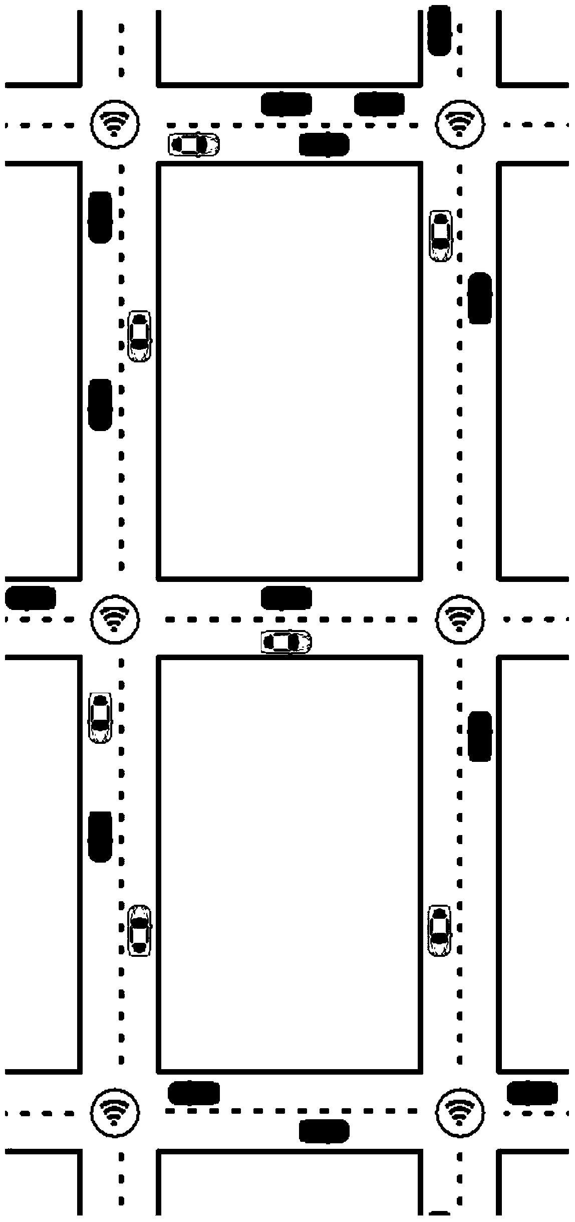 A method for deriving the connectivity model of the Internet of Vehicles with infrastructure in urban scenes