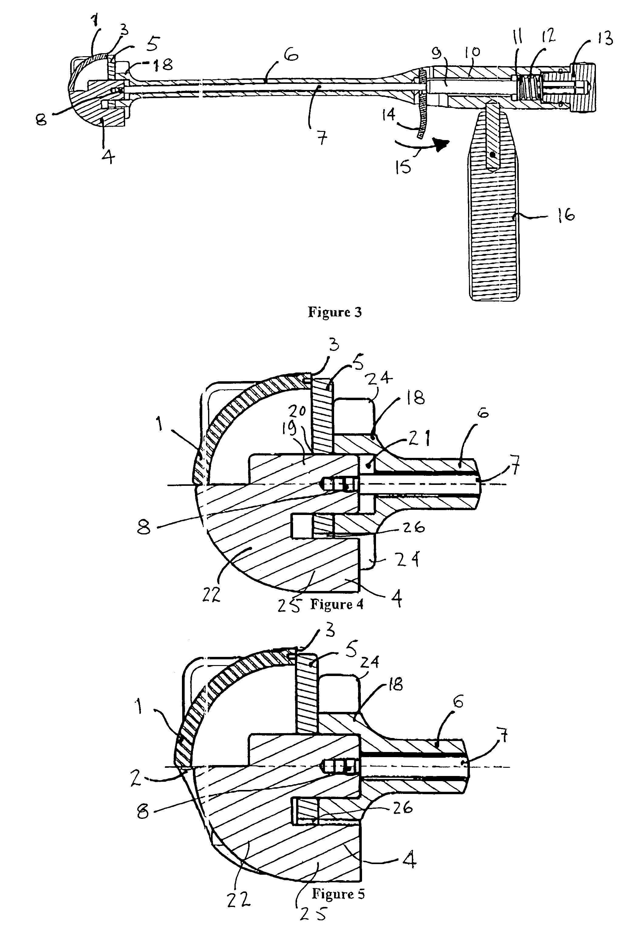 Inserter for a flexible acetabular cup