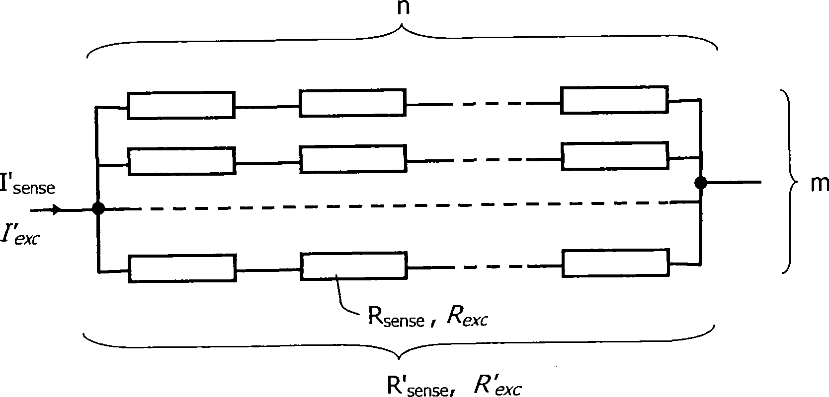 Microelectronic sensor device for concentration measurements