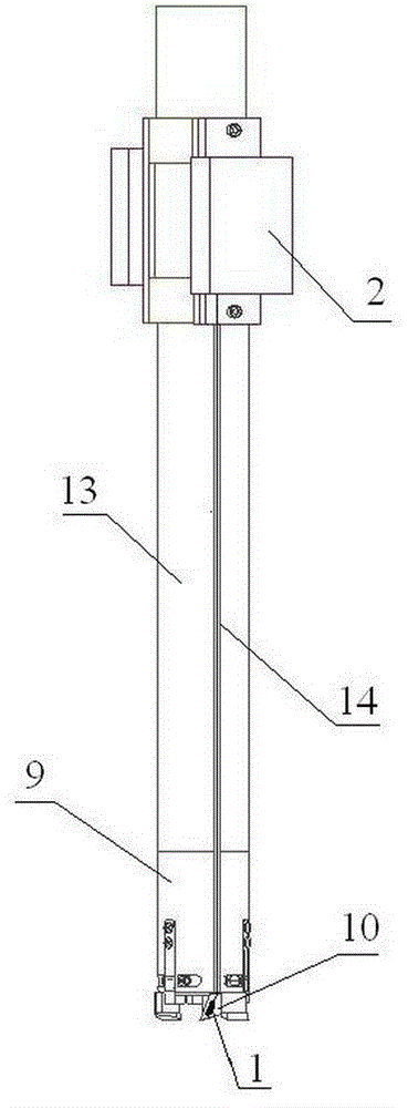 Experimental device and measurement method for cutting heat and drilling parameters of rotary drilling in ice layer