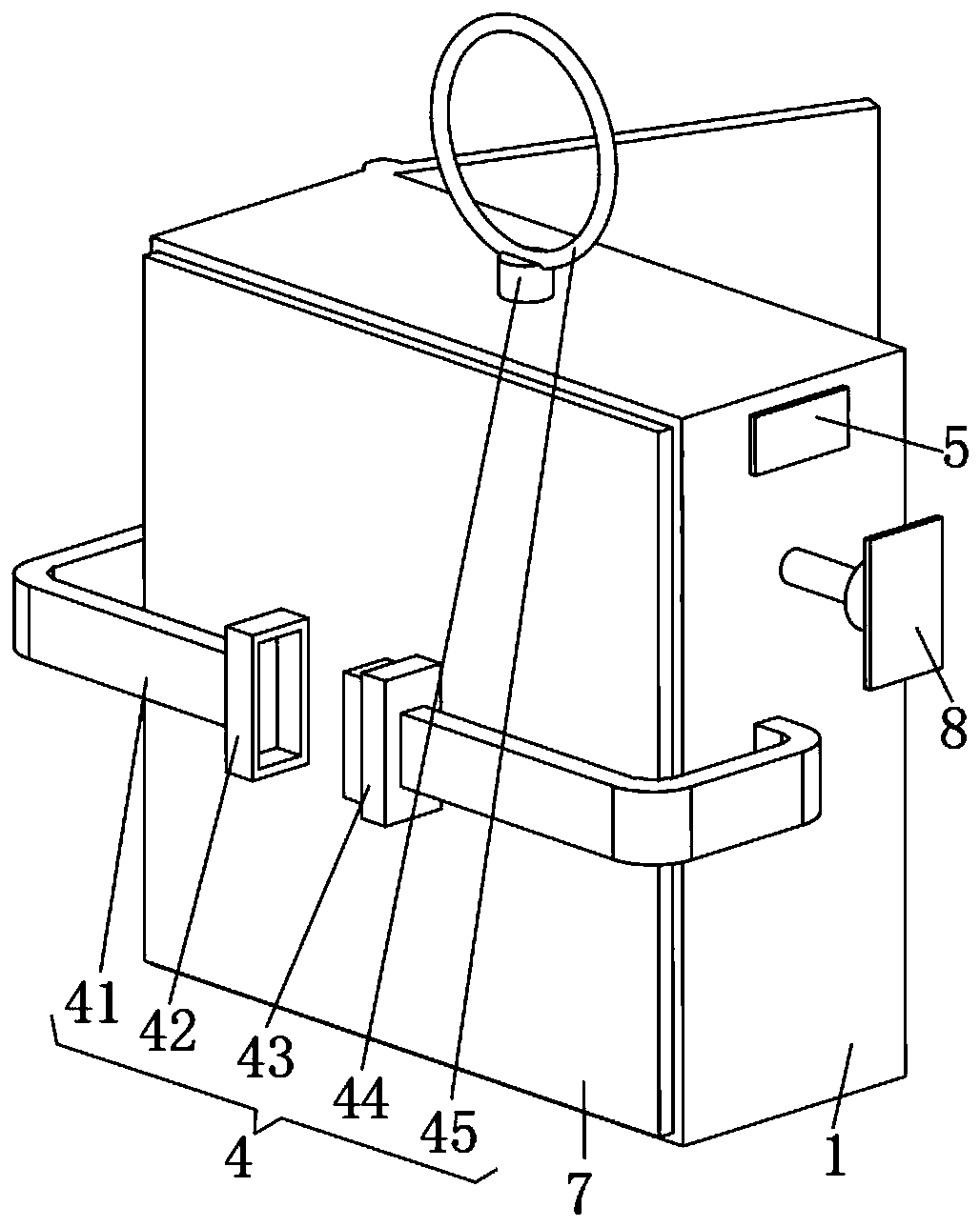 Wearable electrocardiogram real-time monitoring equipment