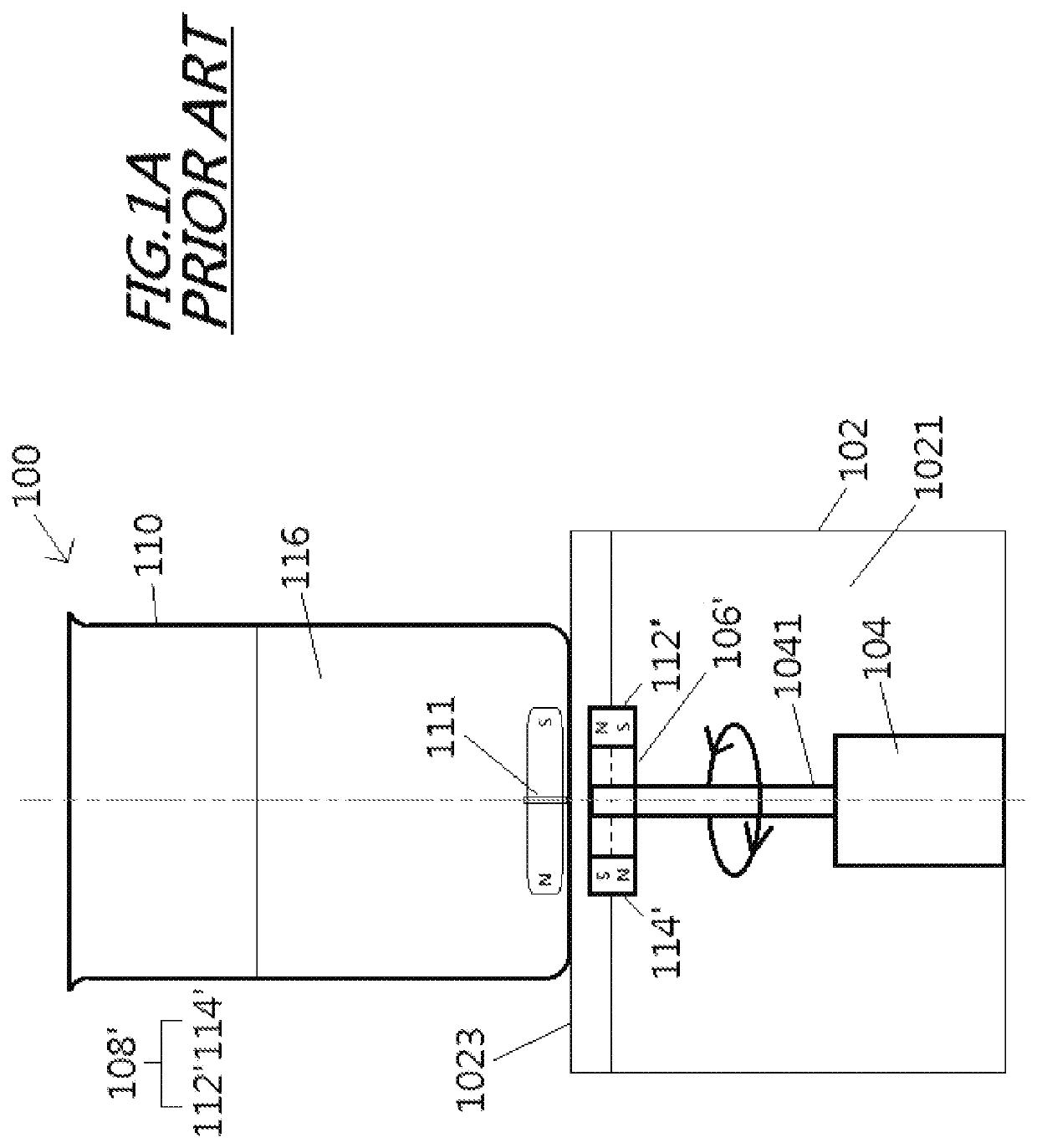 Magnetic coupling assembly for coupling stir bar in magnetic stirrer mixer and magnetic stirrer mixer using the same