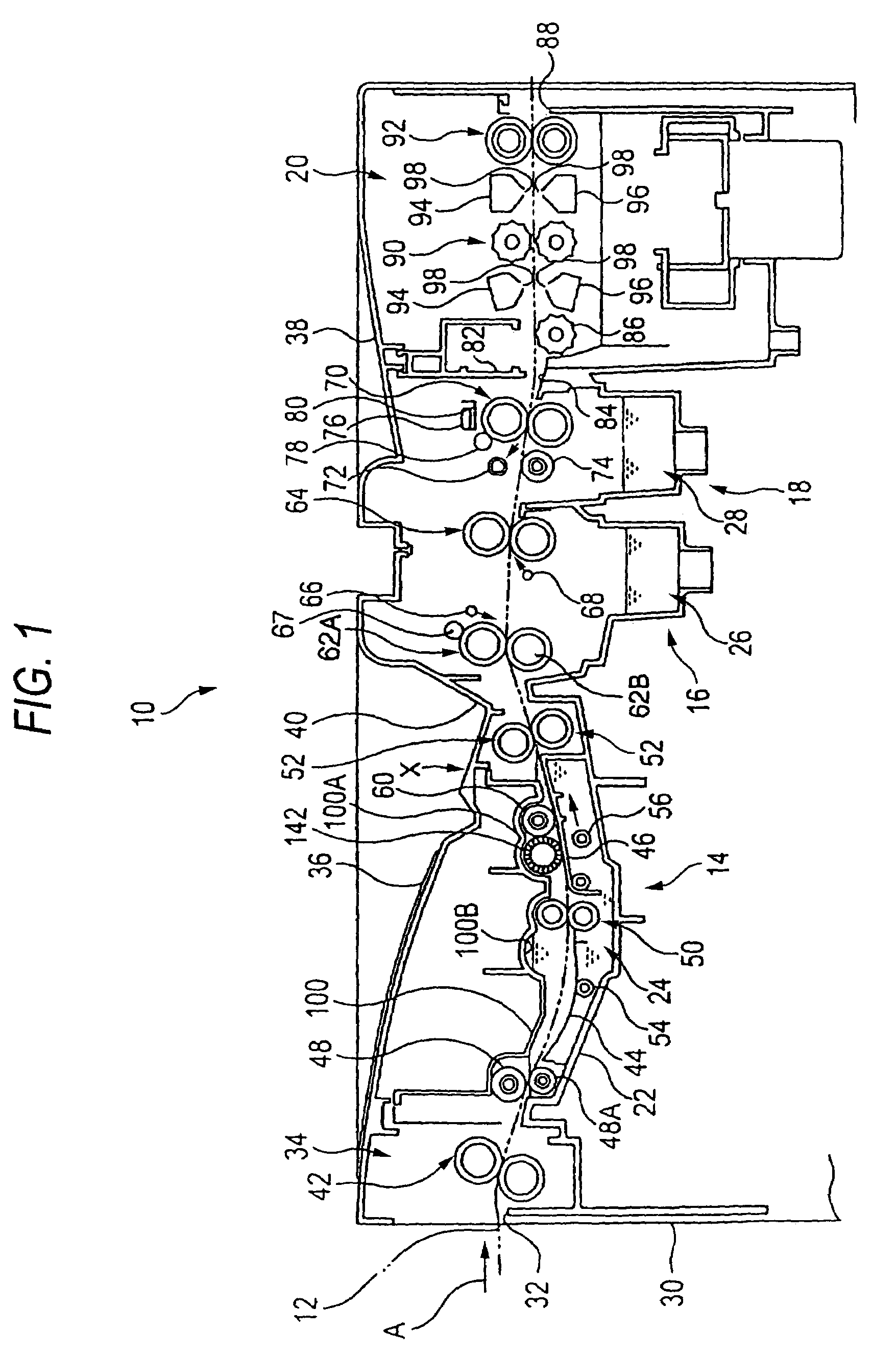 Processing apparatus for lithographic printing plate and process for processing the same