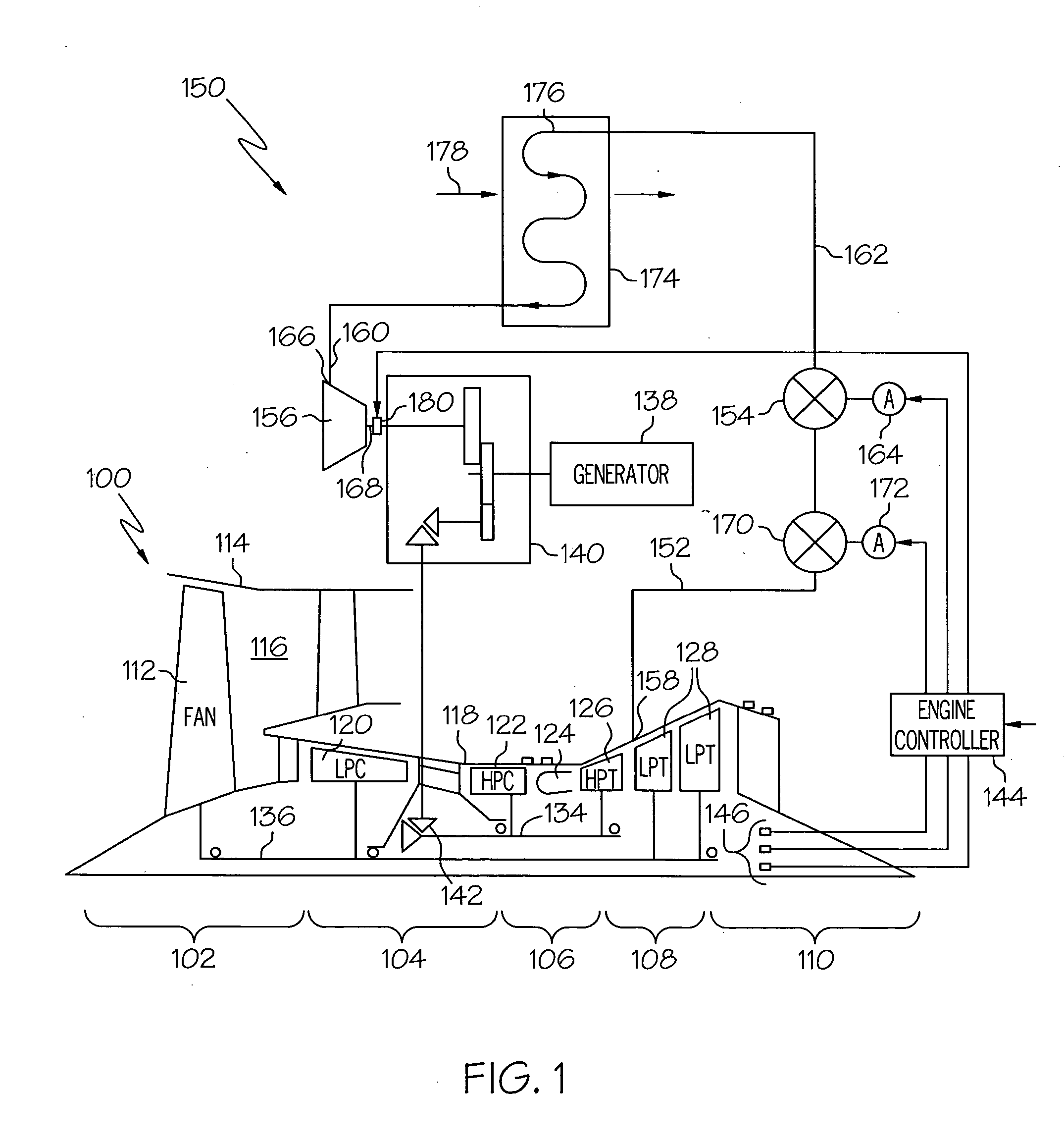Gas turbine engine bleed air power assist system and method
