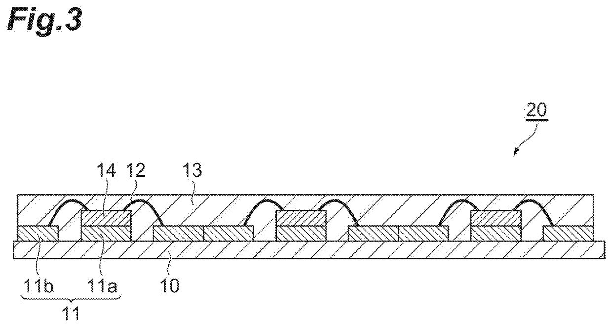 Temporary protective film for semiconductor sealing molding, lead frame with temporary protective film, sealed molded bodywith temporary protective film, and method for producingsemiconductor device