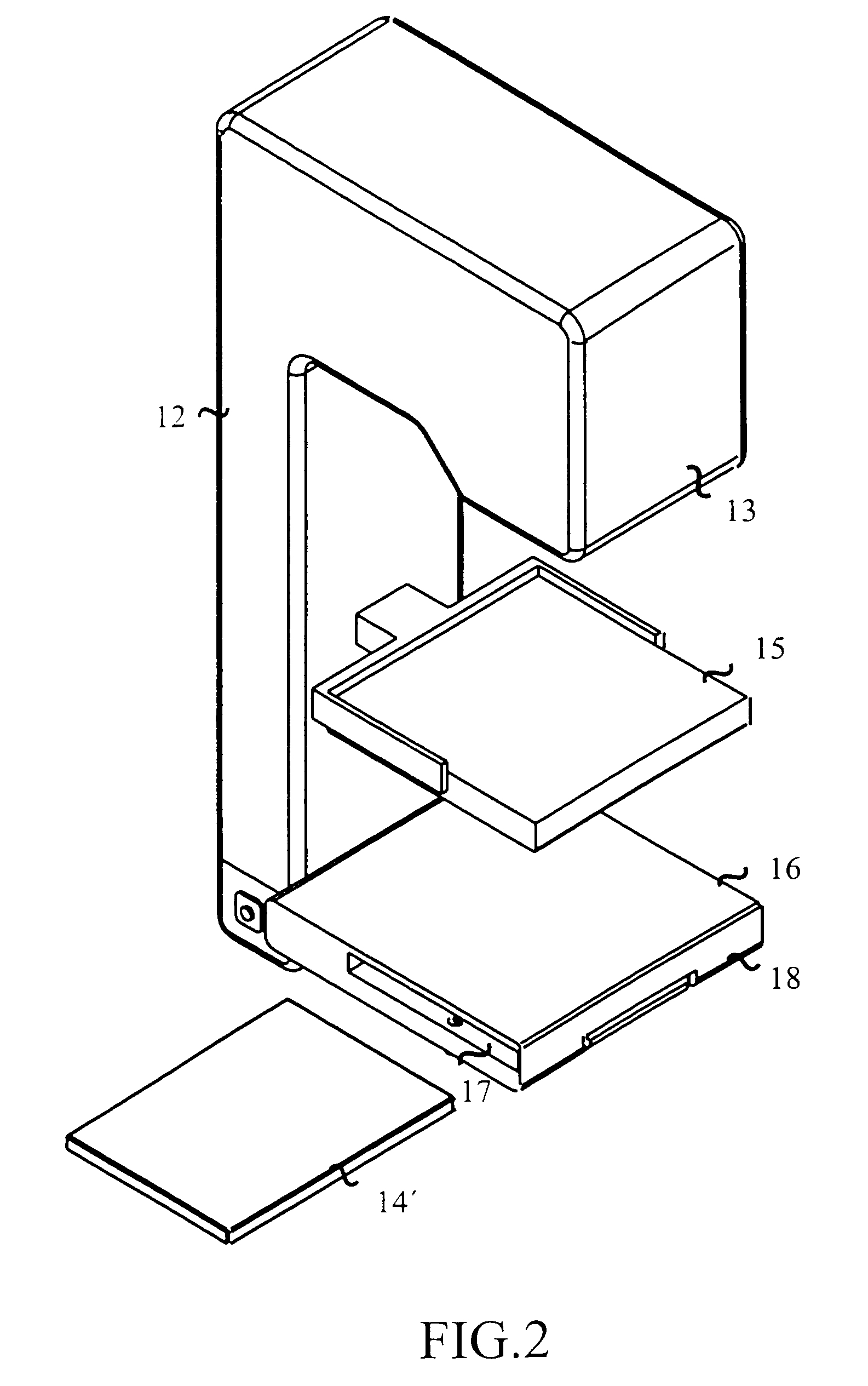 Arrangement and method for means for receiving image data in mammography