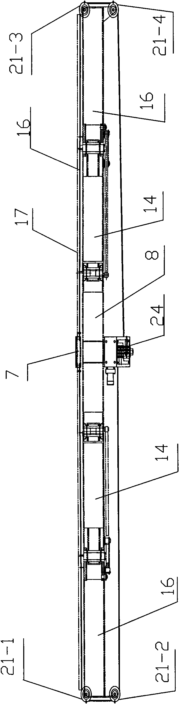 Bilateral container loader