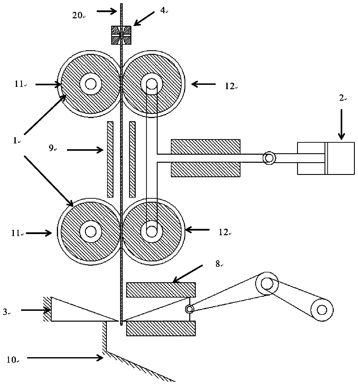 A shear cone device and method for fiber drawing