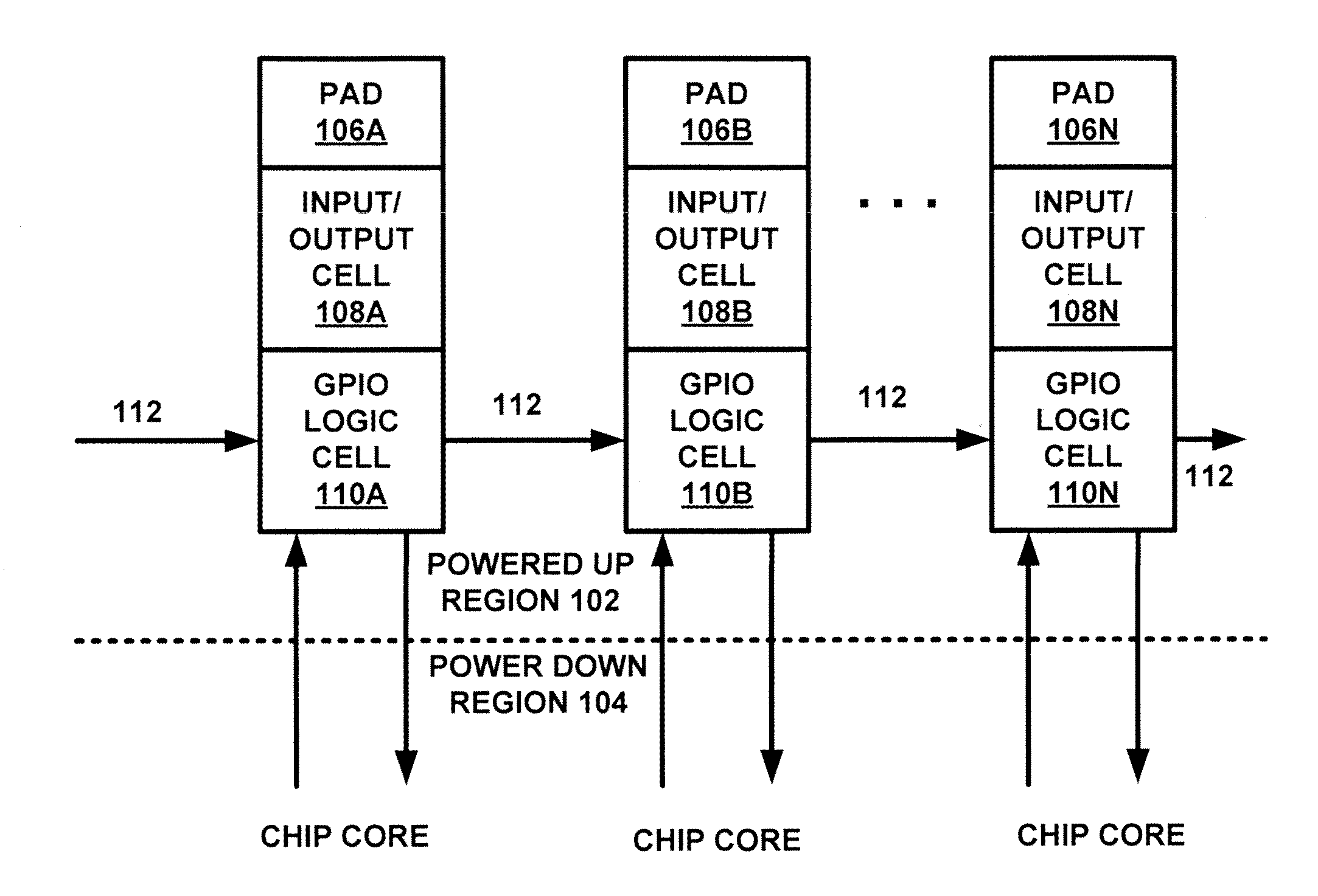 Method and system for waking on inuput/output interrupts while powered down