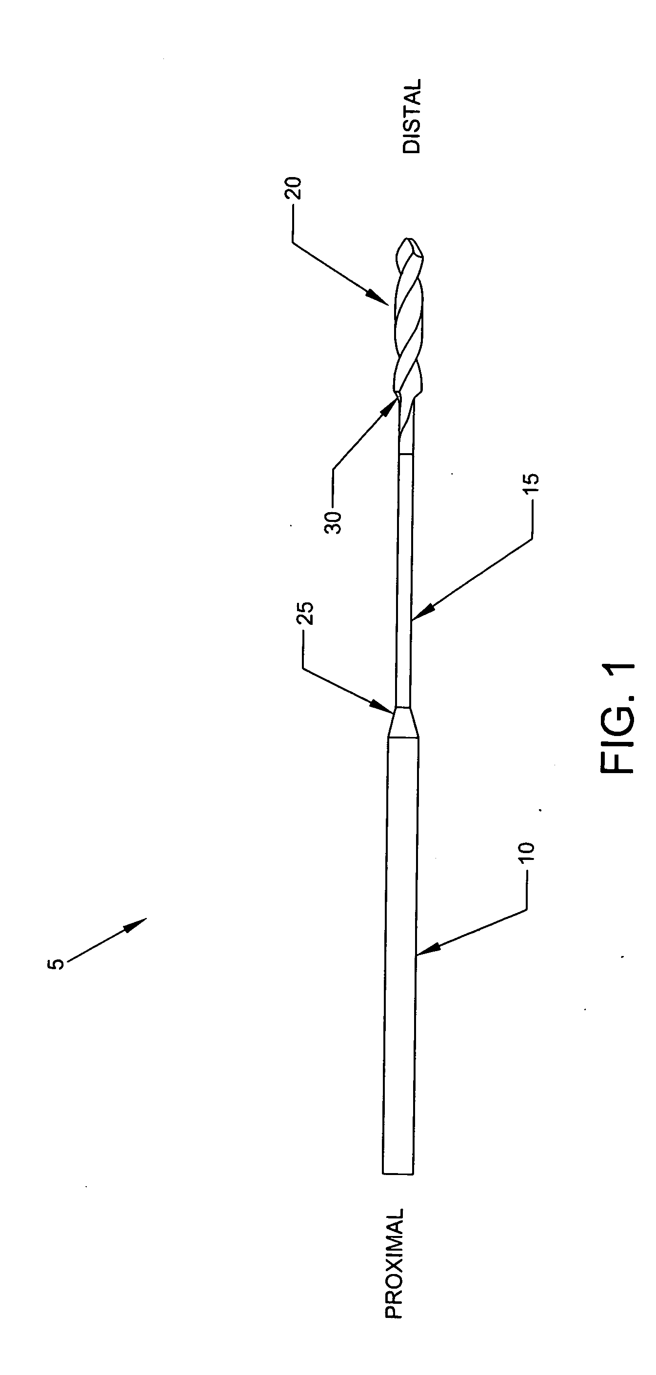 Flexible drill bit and angled drill guide for use with the same