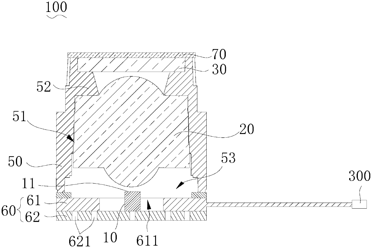 Structured light projection module, camera component, and electronic apparatus