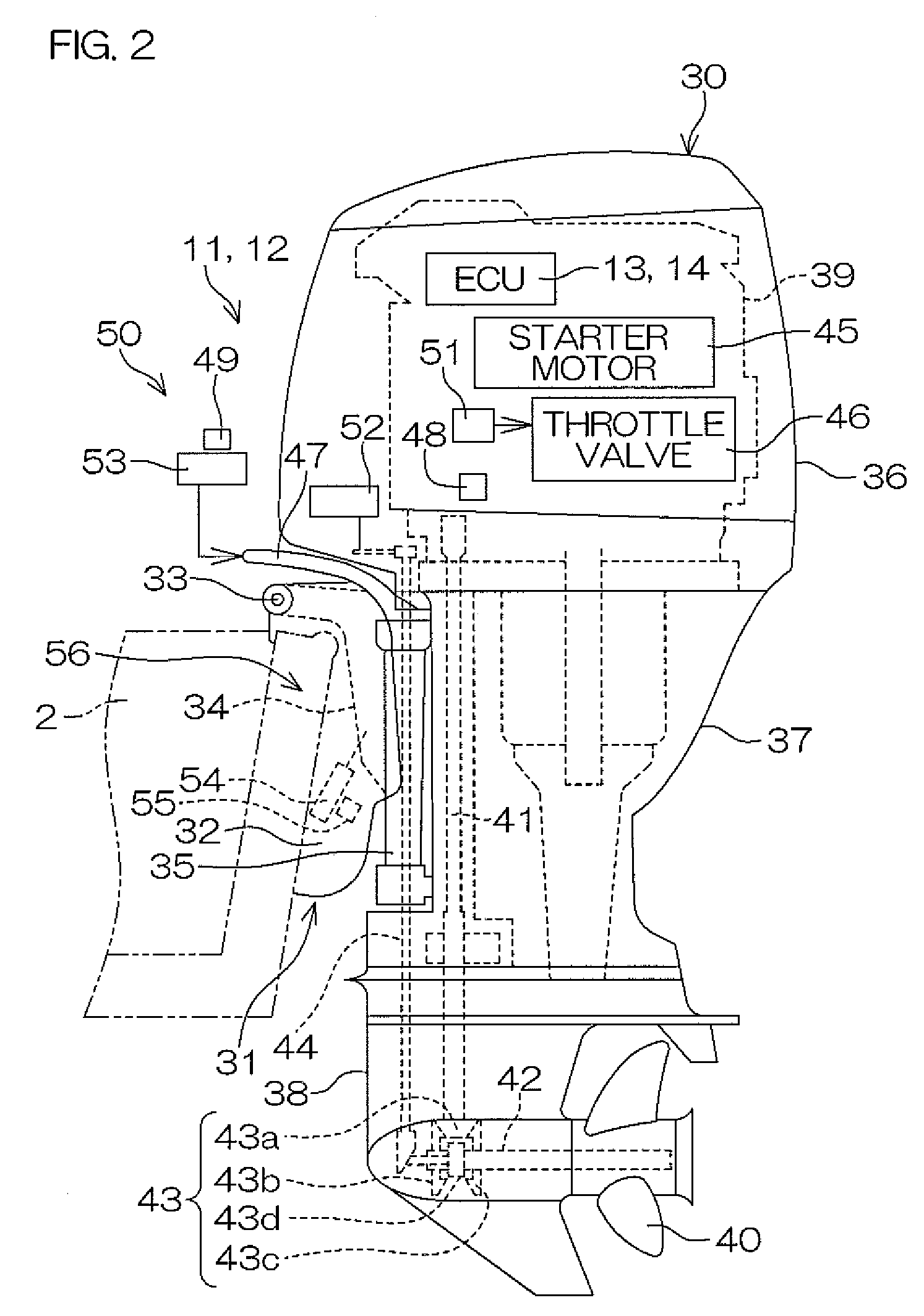 Marine vessel maneuvering supporting apparatus and marine vessel including the same