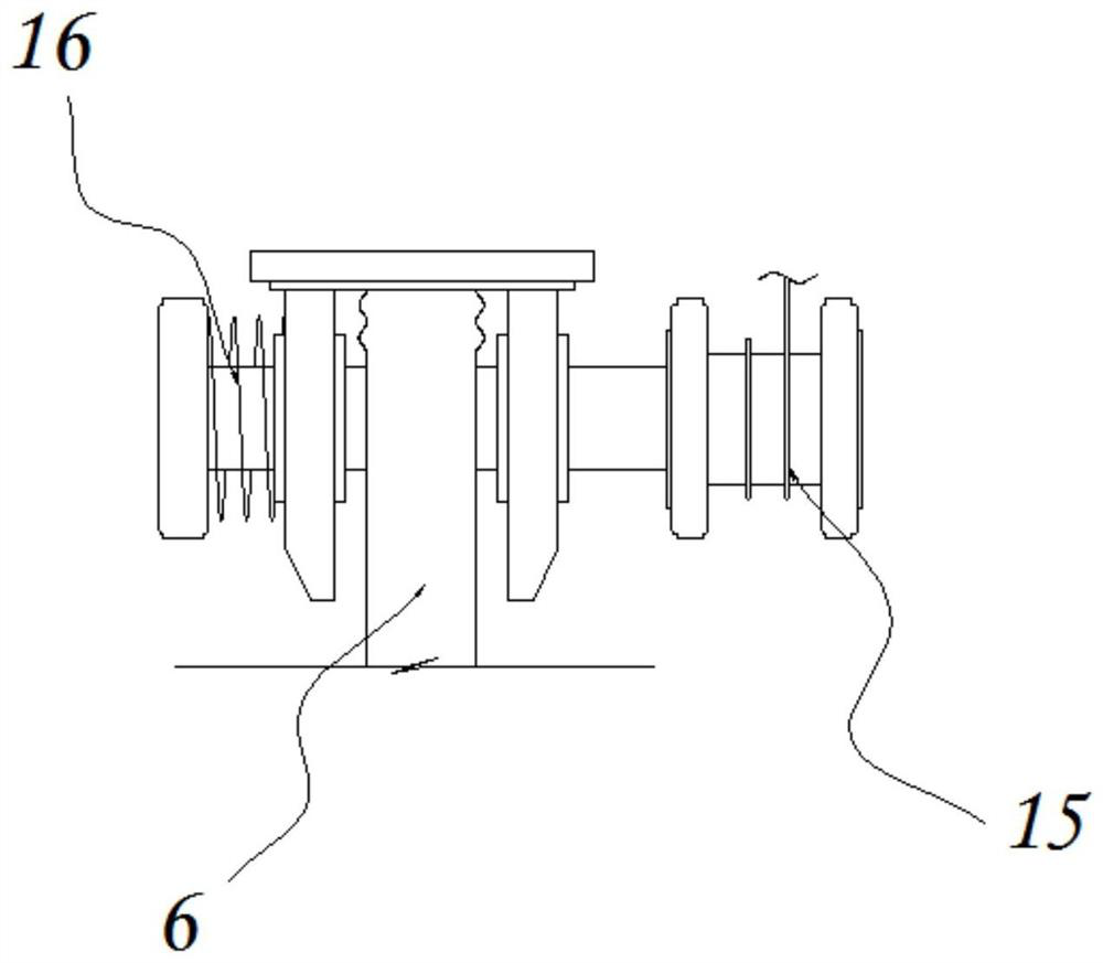 Continuous shaking type efficient spraying device for rust prevention of rolling bearing