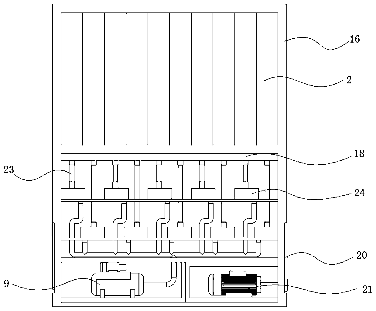 Three-dimensional map sand table device as well as control system and method for same