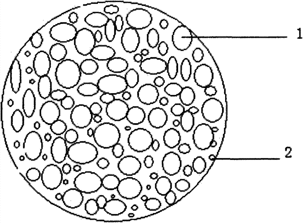 Biomimetic porous microsphere tissue engineering scaffold and manufacturing method thereof