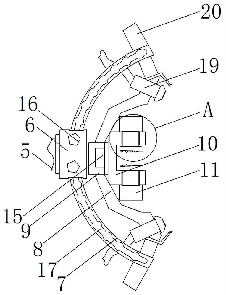 Building steel connecting piece high-temperature structural strength testing device