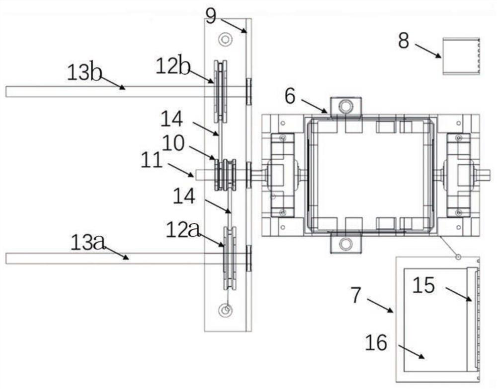 Conductive pulley device for metal wire and electroplating production line