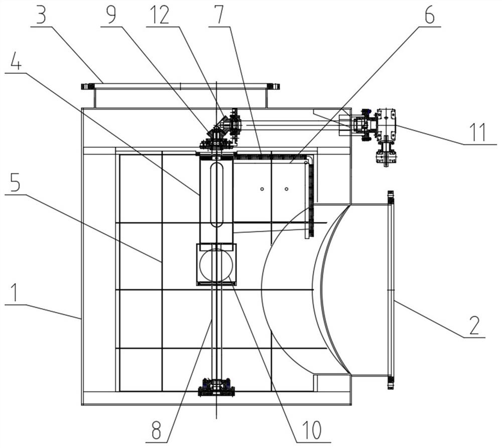 Intelligent cleaning and filtering device for marine organisms in power plant